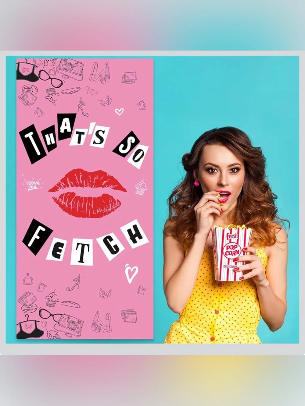 Mean Girls “That’s So Fetch” Party Banner 🎀✨